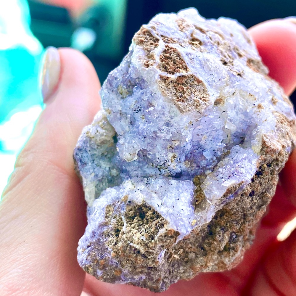 Natural Raw Amethyst - Tonto National Forest, Apache Junction, Arizona